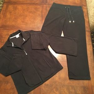 DANSKIN  NOW BLACK ACTIVE WEAR SET